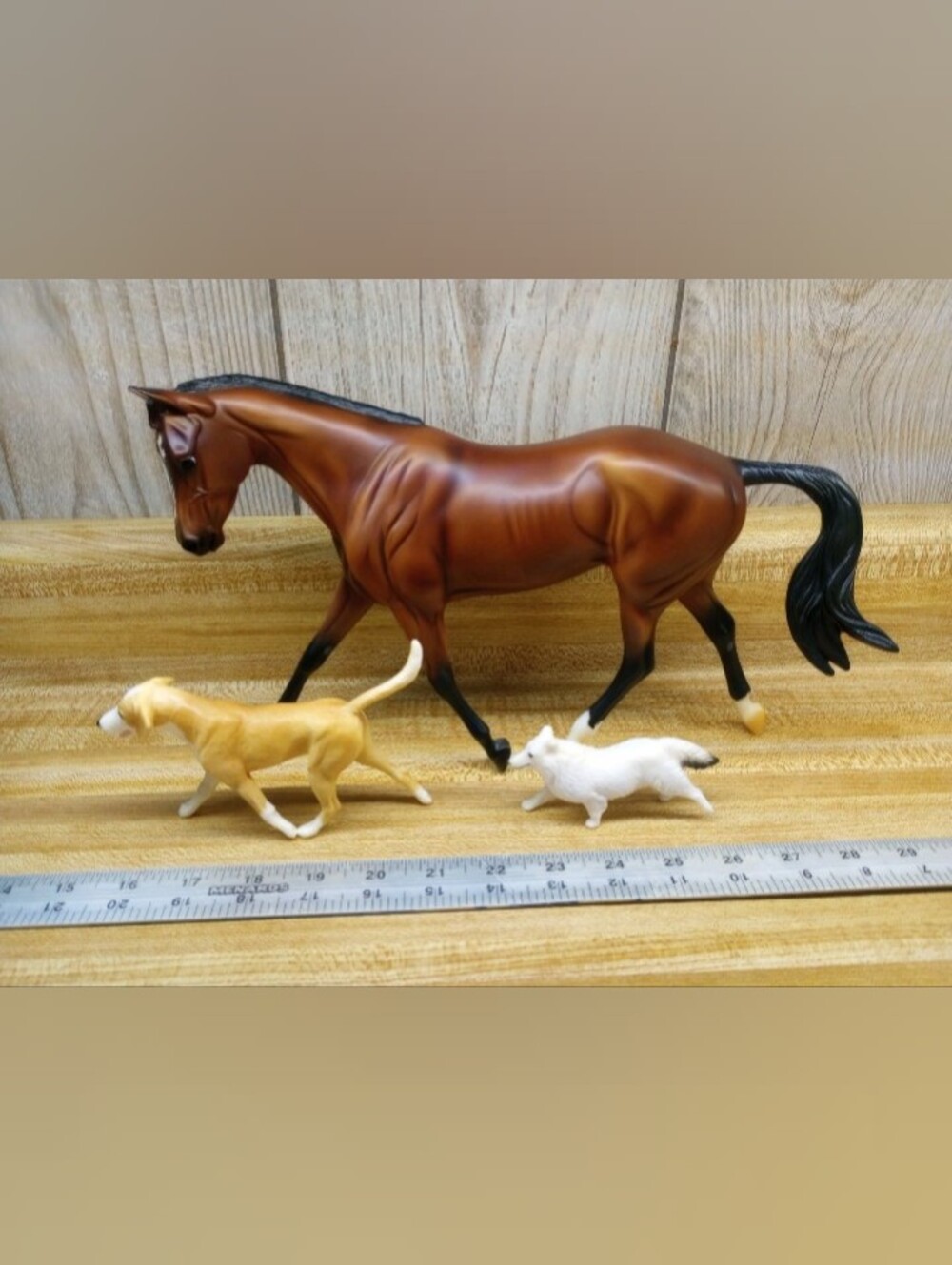 BREYER Protocol #1807 Gift Set strapless mold dog